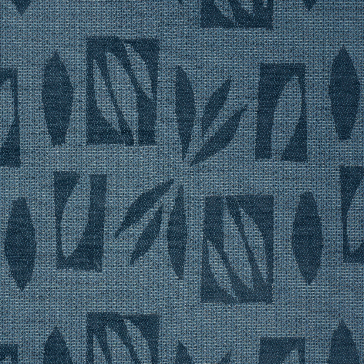 Purchase 85880 | Banana Leaf Cut Out, Blue - Schumacher Fabric