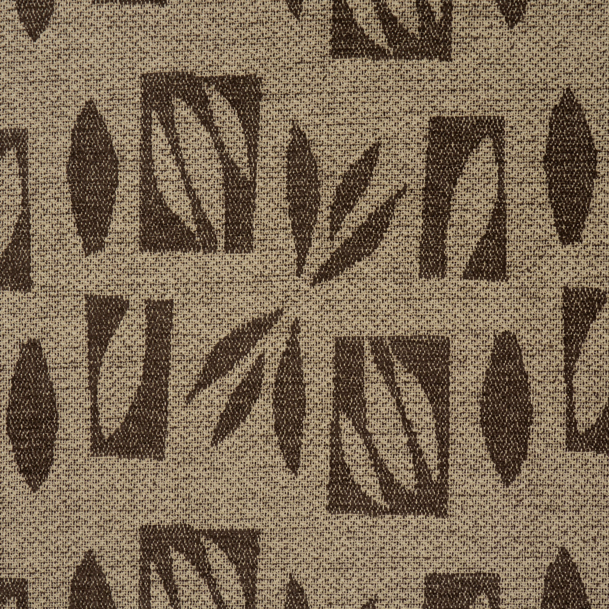 Purchase 85882 | Banana Leaf Cut Out, Brown - Schumacher Fabric