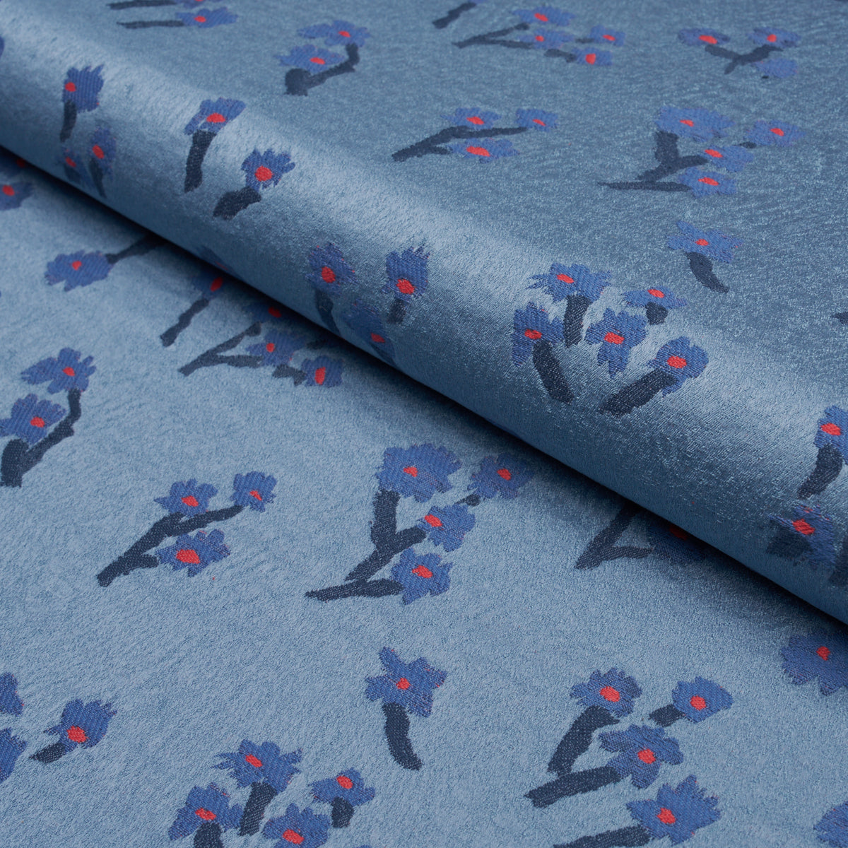 Purchase 85892 | Rosie Posy Woven, Blue - Schumacher Fabric