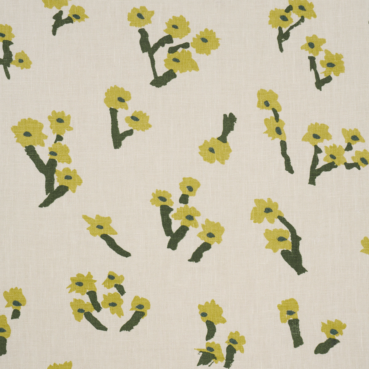 Purchase 85900 | Rosie Posy, Yellow - Schumacher Fabric