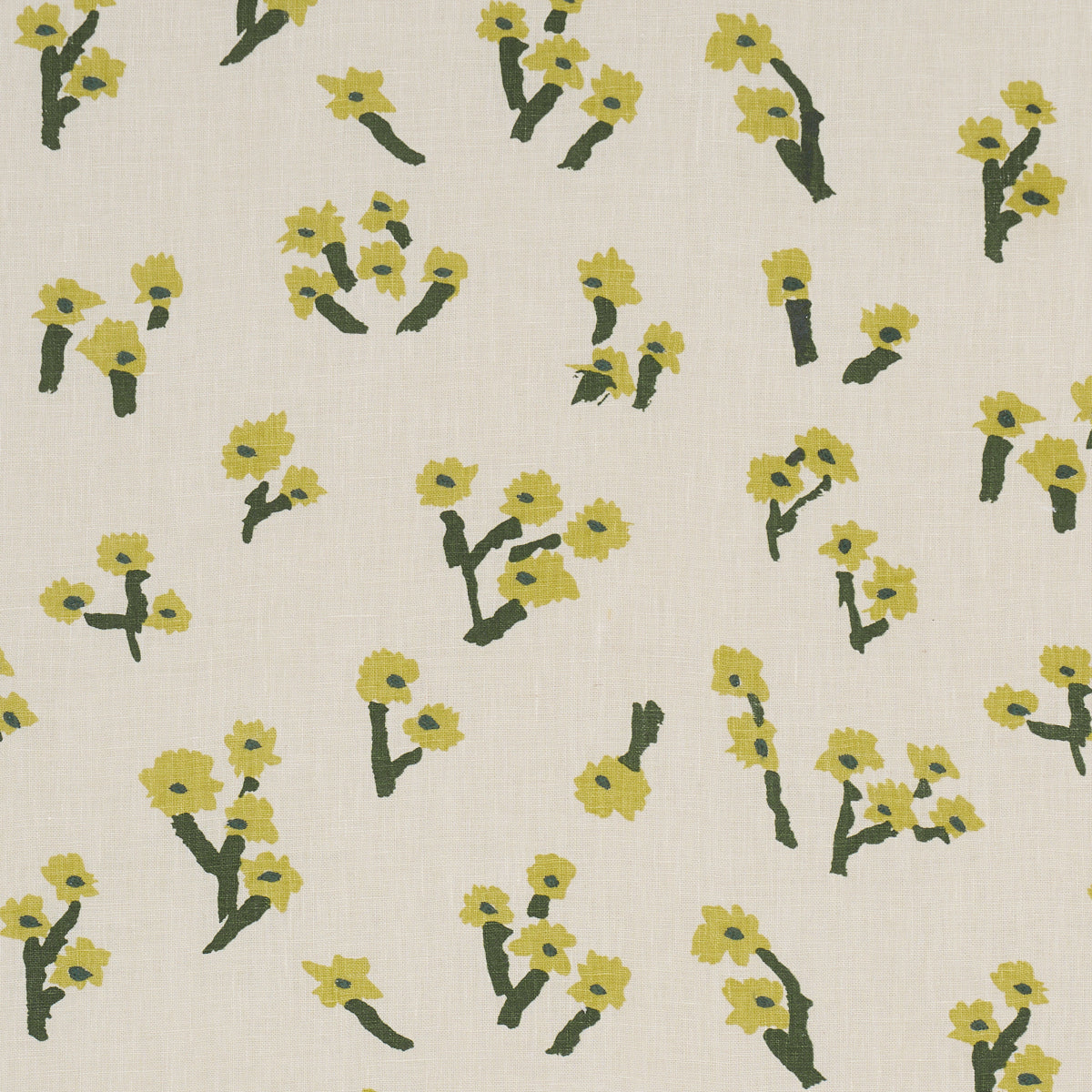 Purchase 85900 | Rosie Posy, Yellow - Schumacher Fabric