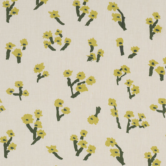 Purchase 85900 | Rosie Posy, Yellow - Schumacher Fabric