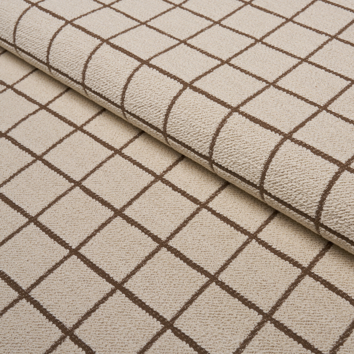 Purchase 85920 | Tucson Grid, Brown - Schumacher Fabric