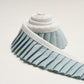 Purchase 85960 | Clara Pleated Tape, Sky - Schumacher Trim