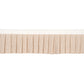 Purchase 85961 | Clara Pleated Tape, Neutral - Schumacher Trim