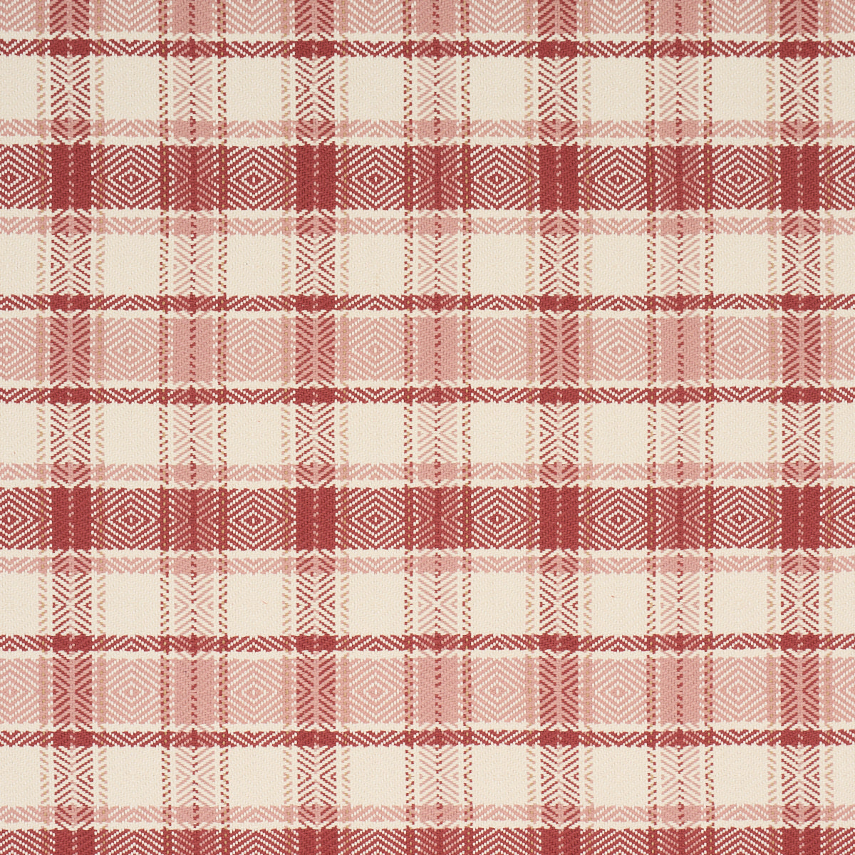 Purchase 85991 | Heidi Plaid, Cranberry - Schumacher Fabric