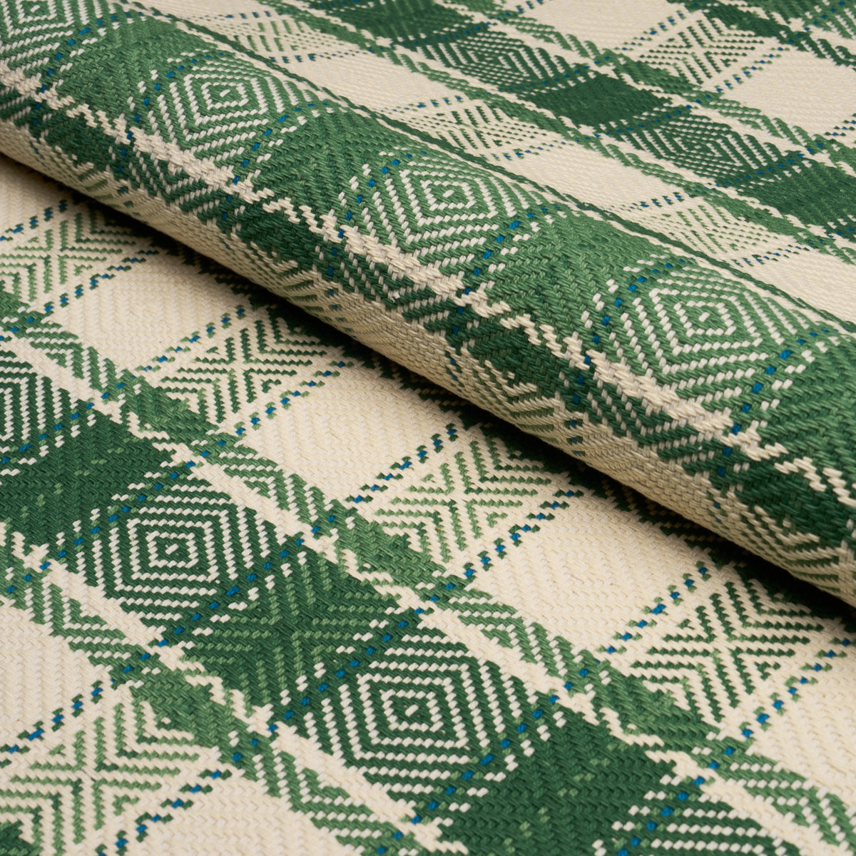 Purchase 85992 | Heidi Plaid, Leaf - Schumacher Fabric