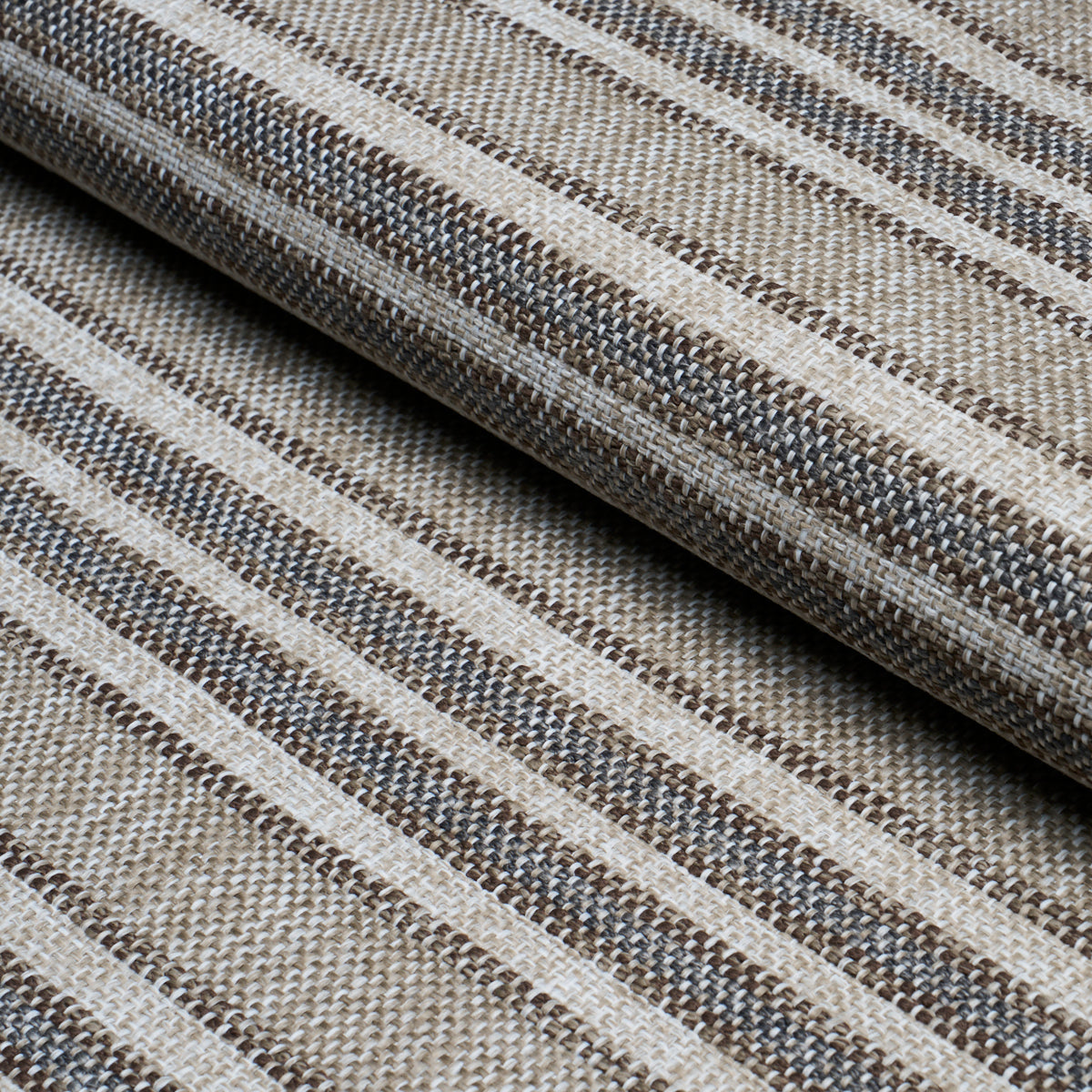 Purchase 86030 | Even Keel Outdoor Stripe, Greige - Schumacher Fabric