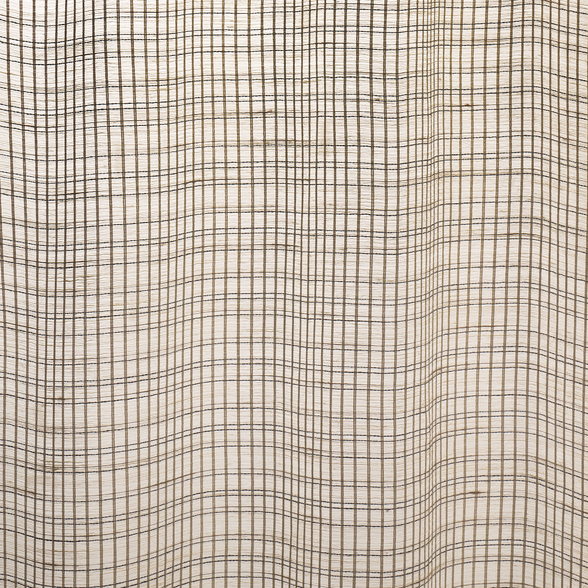 Purchase 86050 | Payton Linen Sheer Grid, Black & White - Schumacher Fabric