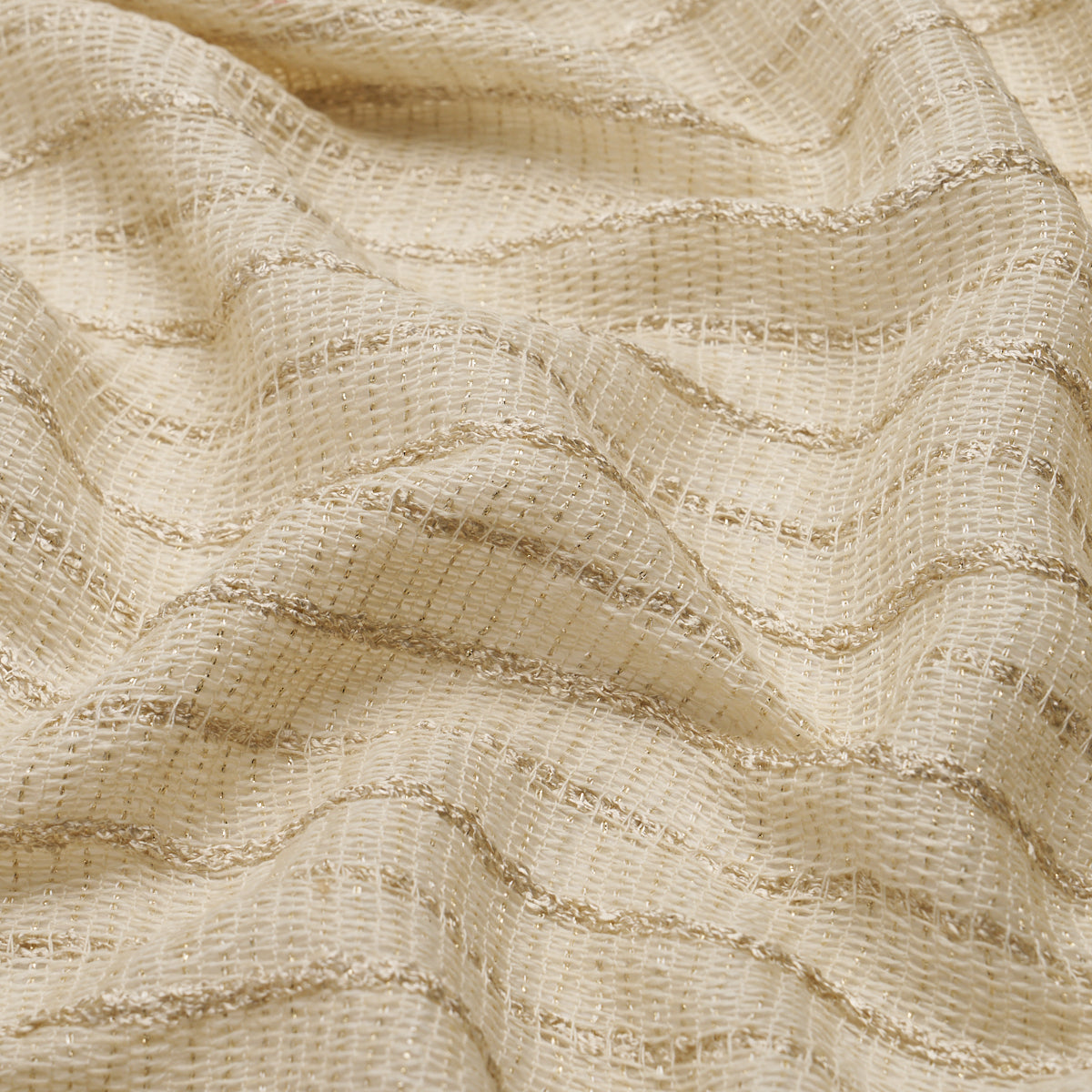 Purchase 86070 | Ellie Alpaca Shimmer Sheer, Cream - Schumacher Fabric