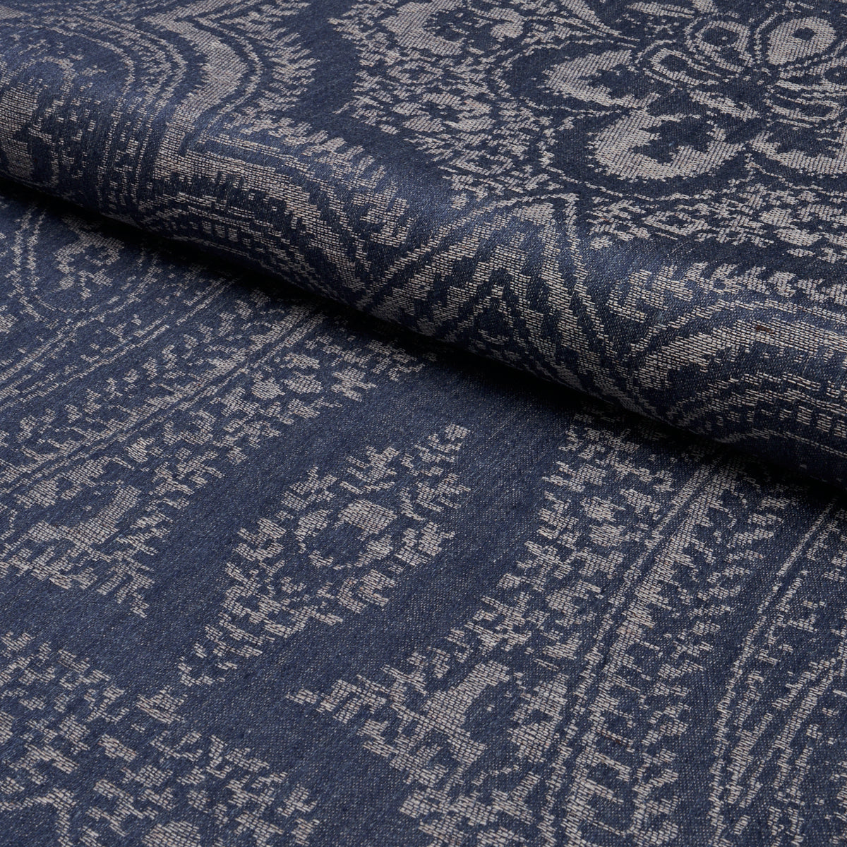 Purchase 86120 | Amara Paisley, Indigo - Schumacher Fabric