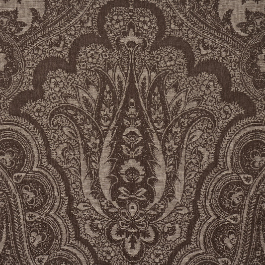 Purchase 86122 | Amara Paisley, Mocha - Schumacher Fabric