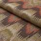 Purchase 86130 | Elio Flamestitch, Ruby - Schumacher Fabric