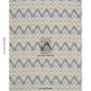 Purchase 86131 | Elio Flamestitch, Indigo - Schumacher Fabric