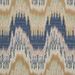 Purchase 86131 | Elio Flamestitch, Indigo - Schumacher Fabric