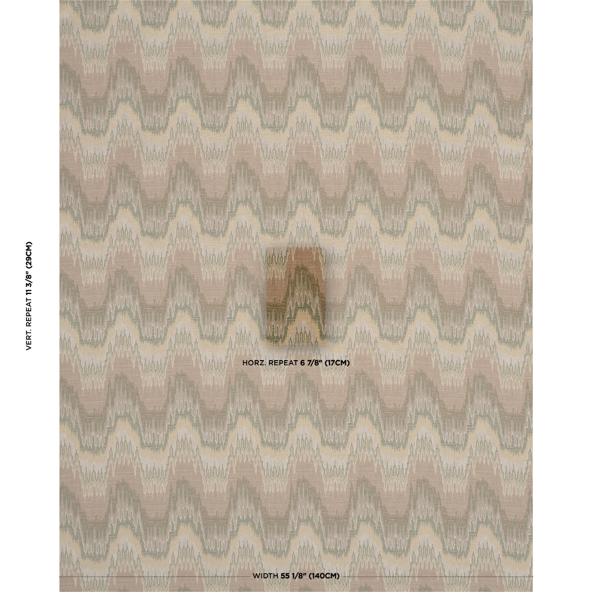 Purchase 86132 | Elio Flamestitch, Citron - Schumacher Fabric