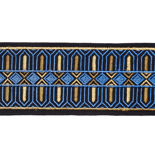 Purchase 86140 | Elisabetta Tape, Lapis - Schumacher Trim