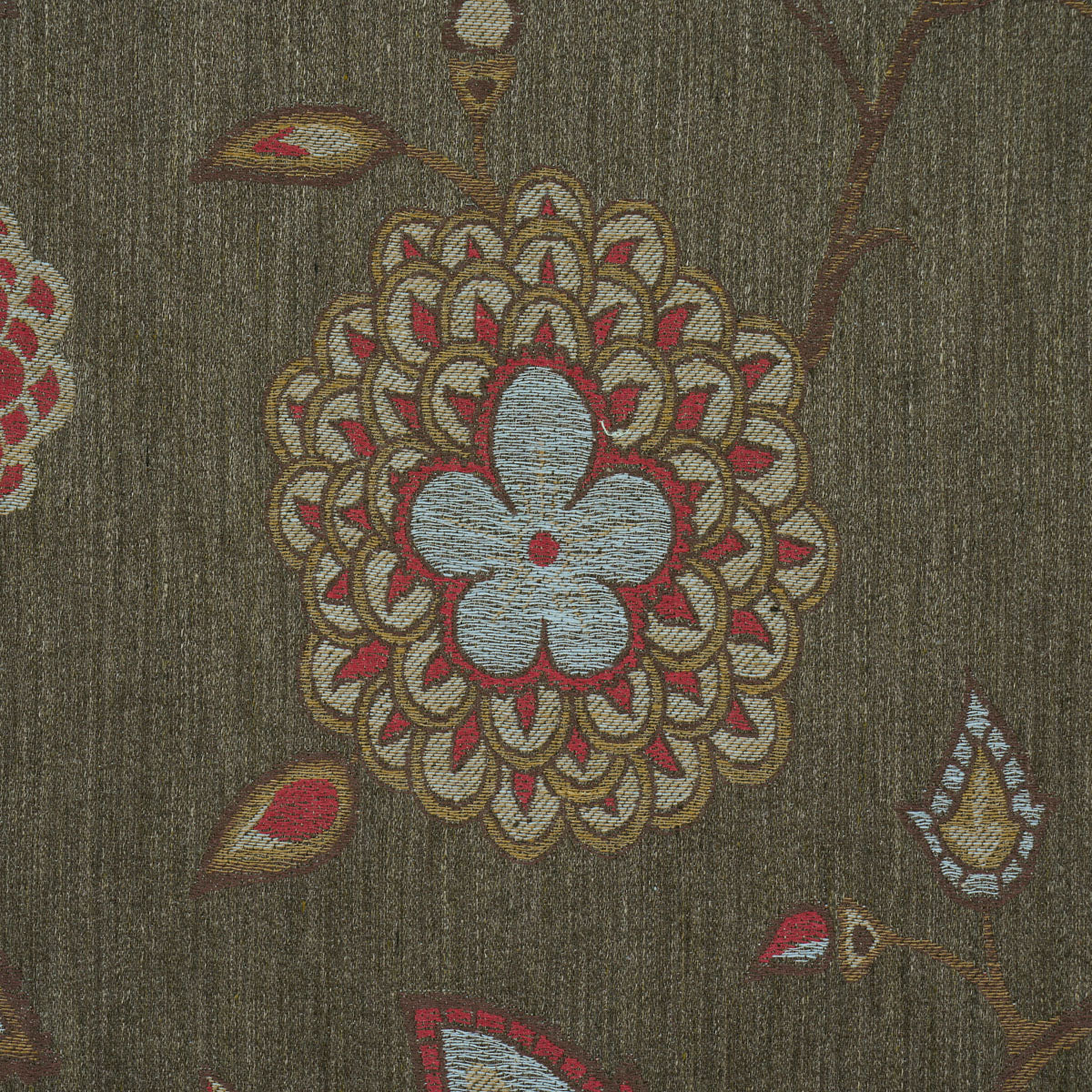 Purchase 86152 | Fiammetta Jacquard, Verde - Schumacher Fabric