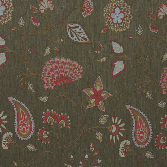 Purchase 86152 | Fiammetta Jacquard, Verde - Schumacher Fabric