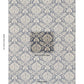 Purchase 86161 | Gianna Embroidery, Indigo - Schumacher Fabric