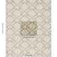 Purchase 86162 | Gianna Embroidery, Caramel - Schumacher Fabric
