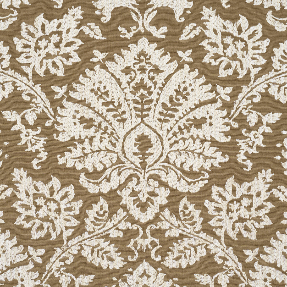 Purchase 86162 | Gianna Embroidery, Caramel - Schumacher Fabric