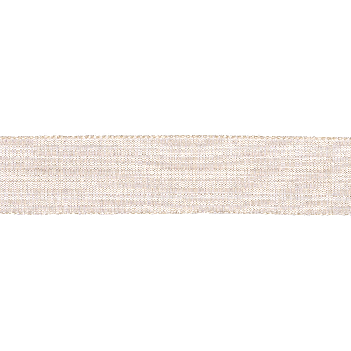 Purchase 86191 | Tweed Tape Medium, Ivory - Schumacher Trim