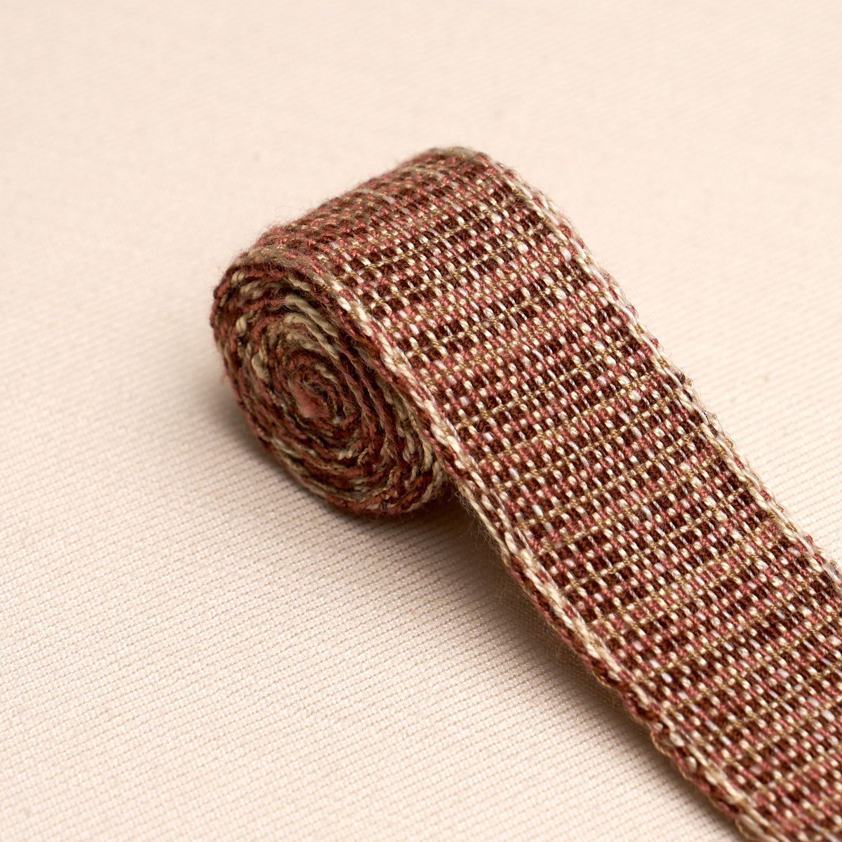 Purchase 86204 | Tweed Tape Narrow, Brown - Schumacher Trim