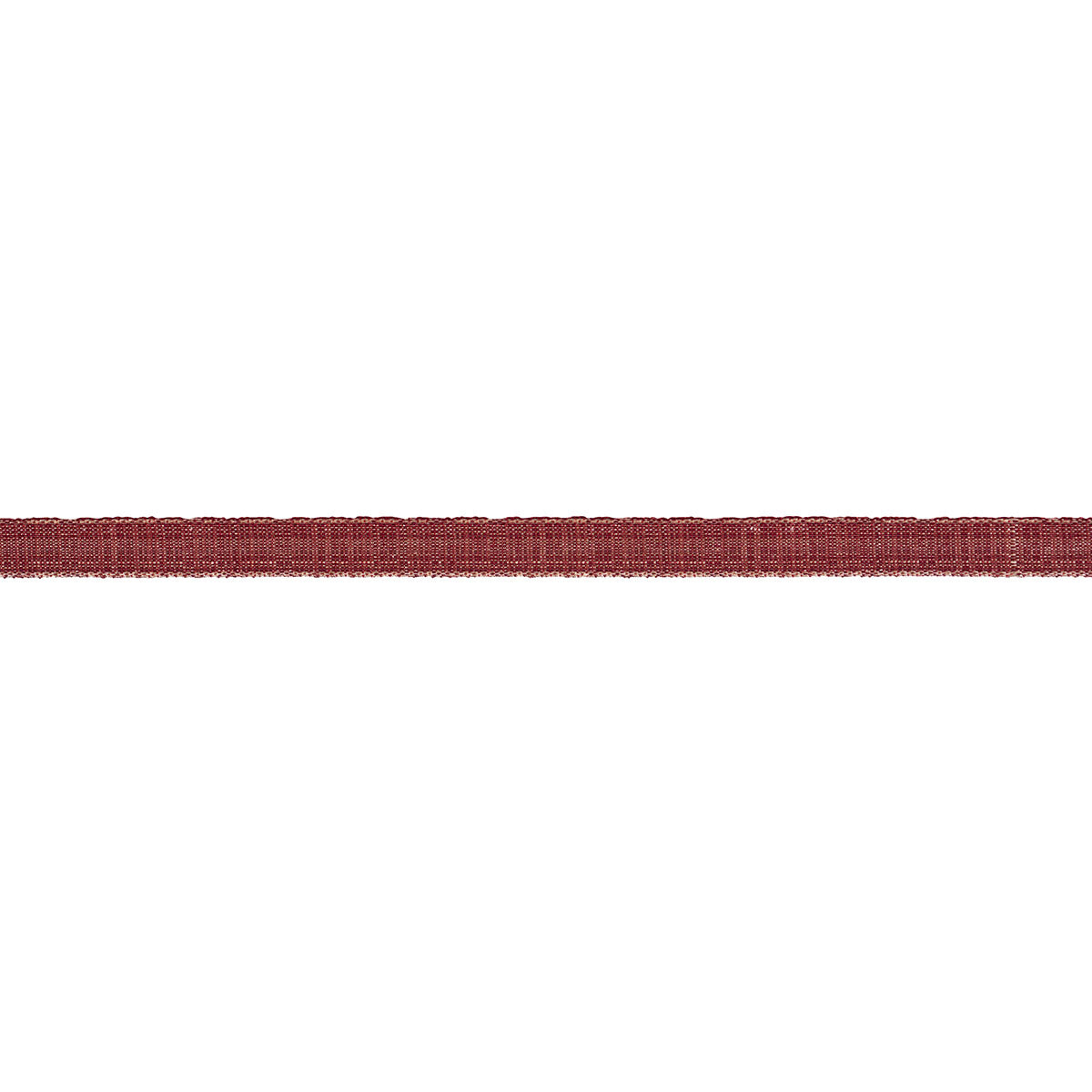 Purchase 86205 | Tweed Tape Narrow, Red - Schumacher Trim