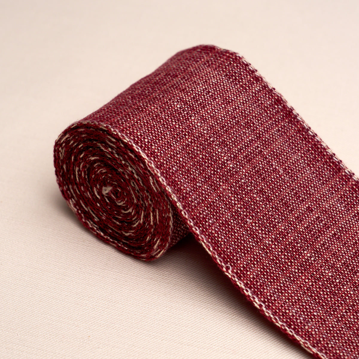 Purchase 86215 | Tweed Tape Wide, Red - Schumacher Trim