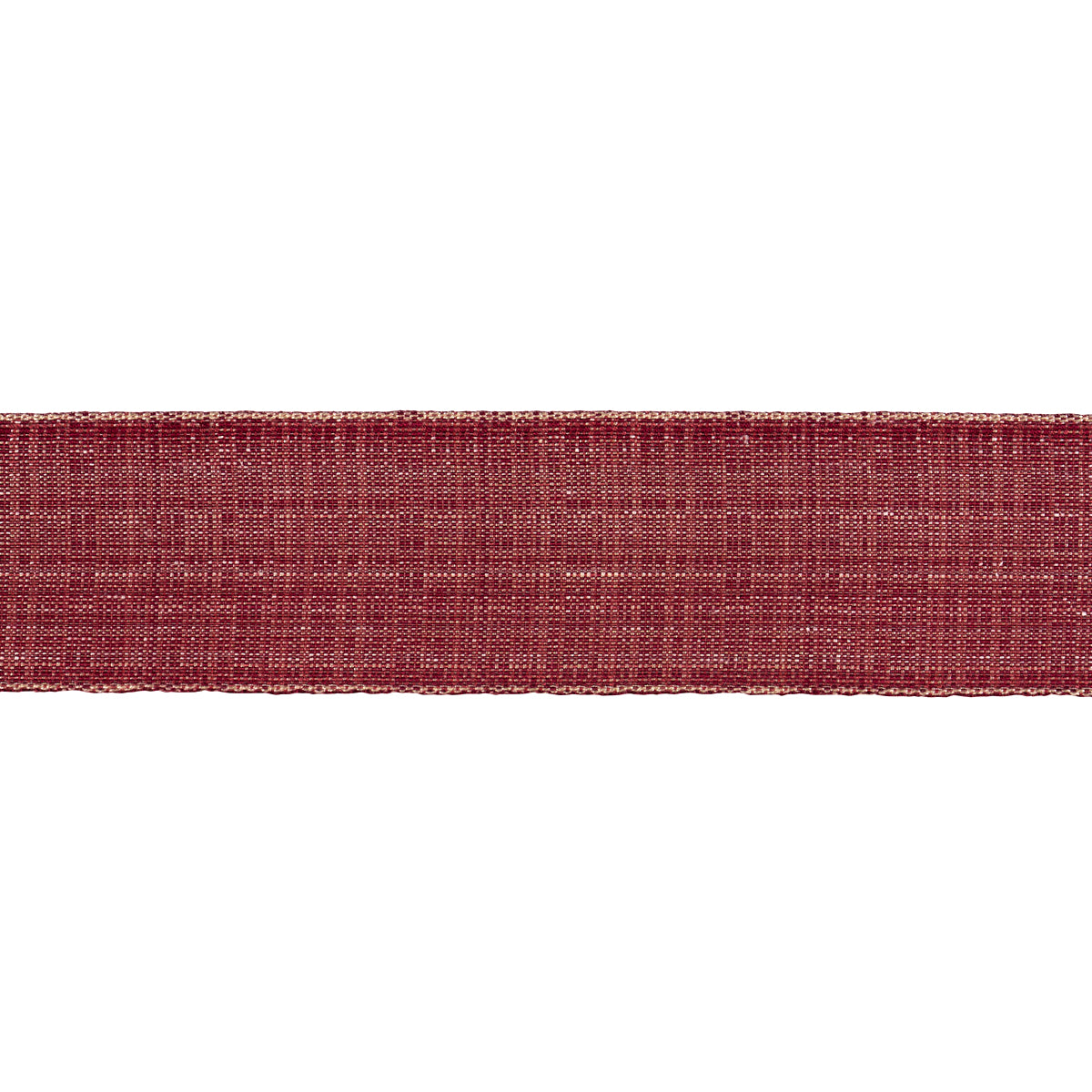 Purchase 86215 | Tweed Tape Wide, Red - Schumacher Trim