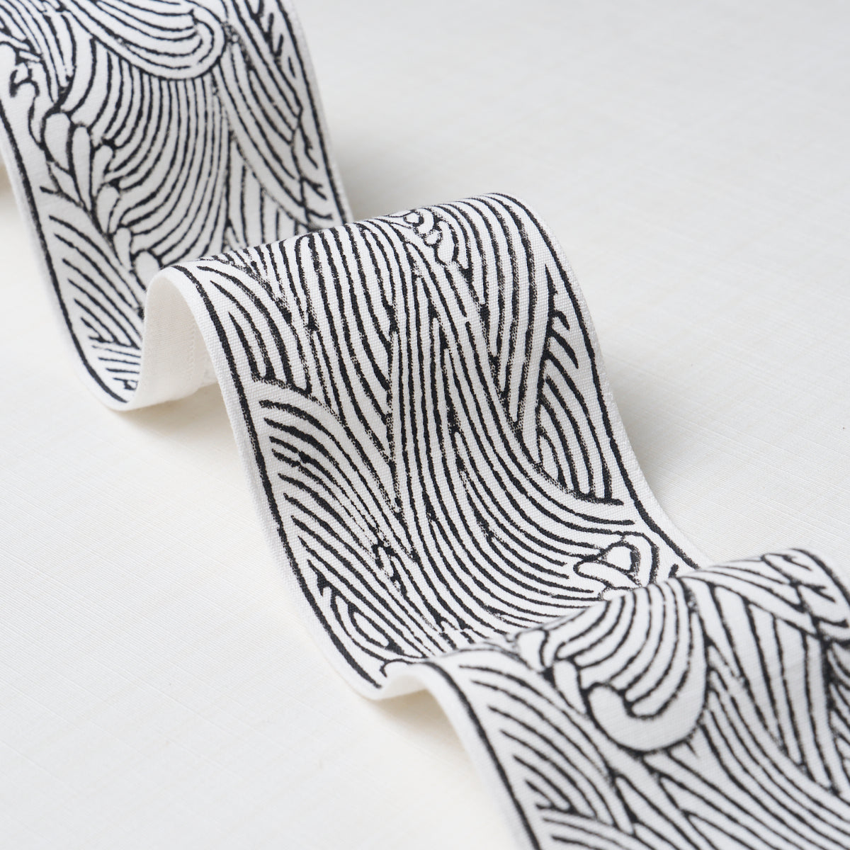 Purchase 86216 | Umi Tape, Black - Schumacher Trim