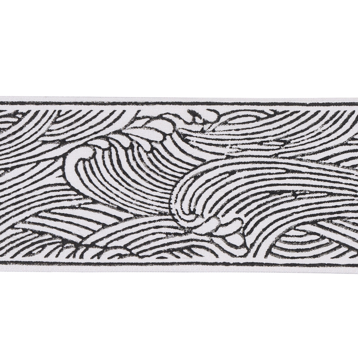 Purchase 86216 | Umi Tape, Black - Schumacher Trim
