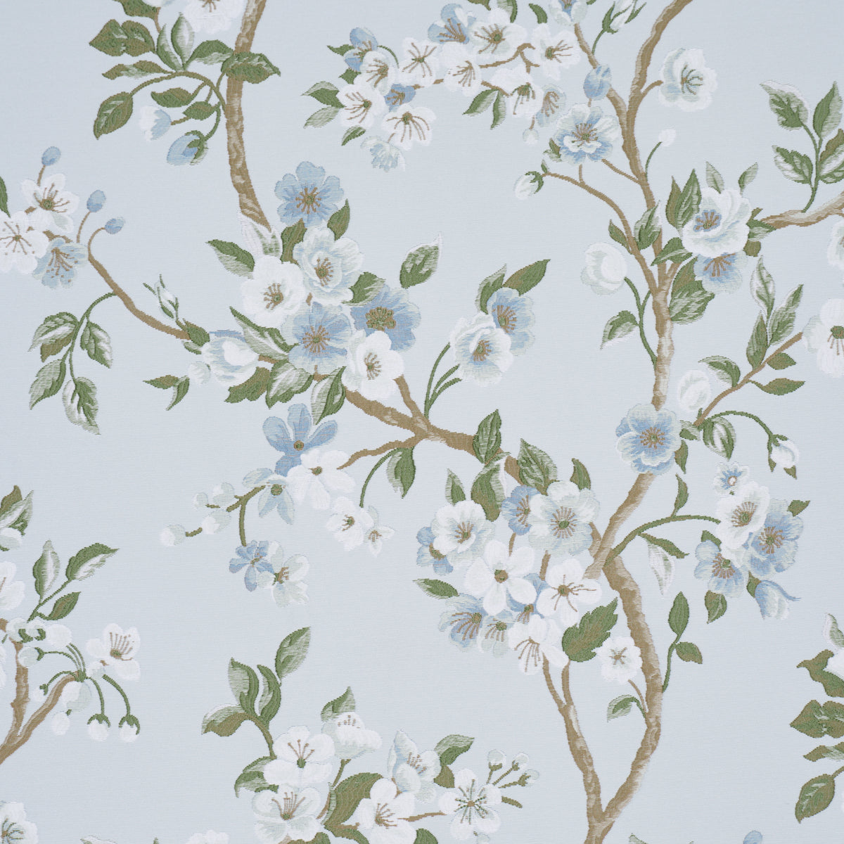Purchase 86222 | Cherry Blossom, Sky - Schumacher Fabric