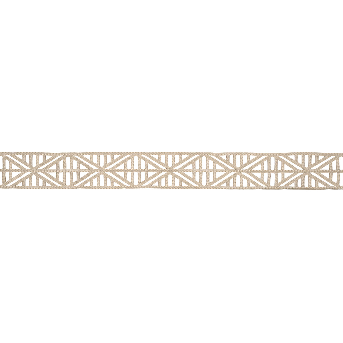 Purchase 86280 | Diamond Lattice, Taupe - Schumacher Trim