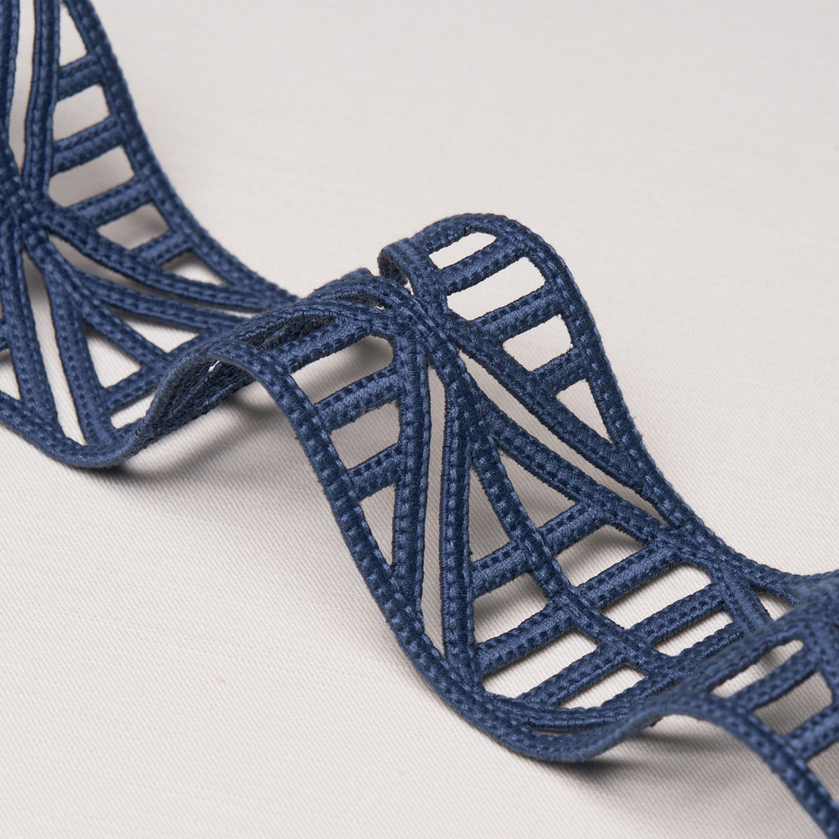 Purchase 86282 | Diamond Lattice, Navy - Schumacher Trim