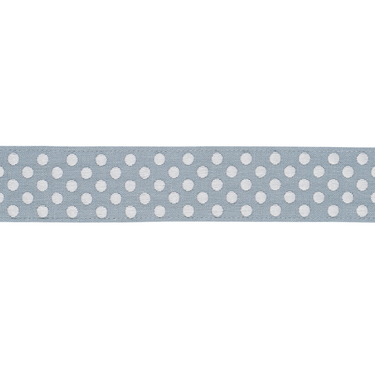 Purchase 86292 | Dotted Embroidered Tape, Sky - Schumacher Trim