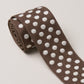 Purchase 86294 | Dotted Embroidered Tape, Brown - Schumacher Trim