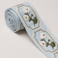 Purchase 86301 | Jolie Hand Embroidered Tape, Sky - Schumacher Trim