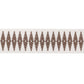 Purchase 86323 | Genevieve Embroidered Tape, Brown - Schumacher Trim