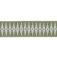 Purchase 86324 | Genevieve Embroidered Tape, Green - Schumacher Trim