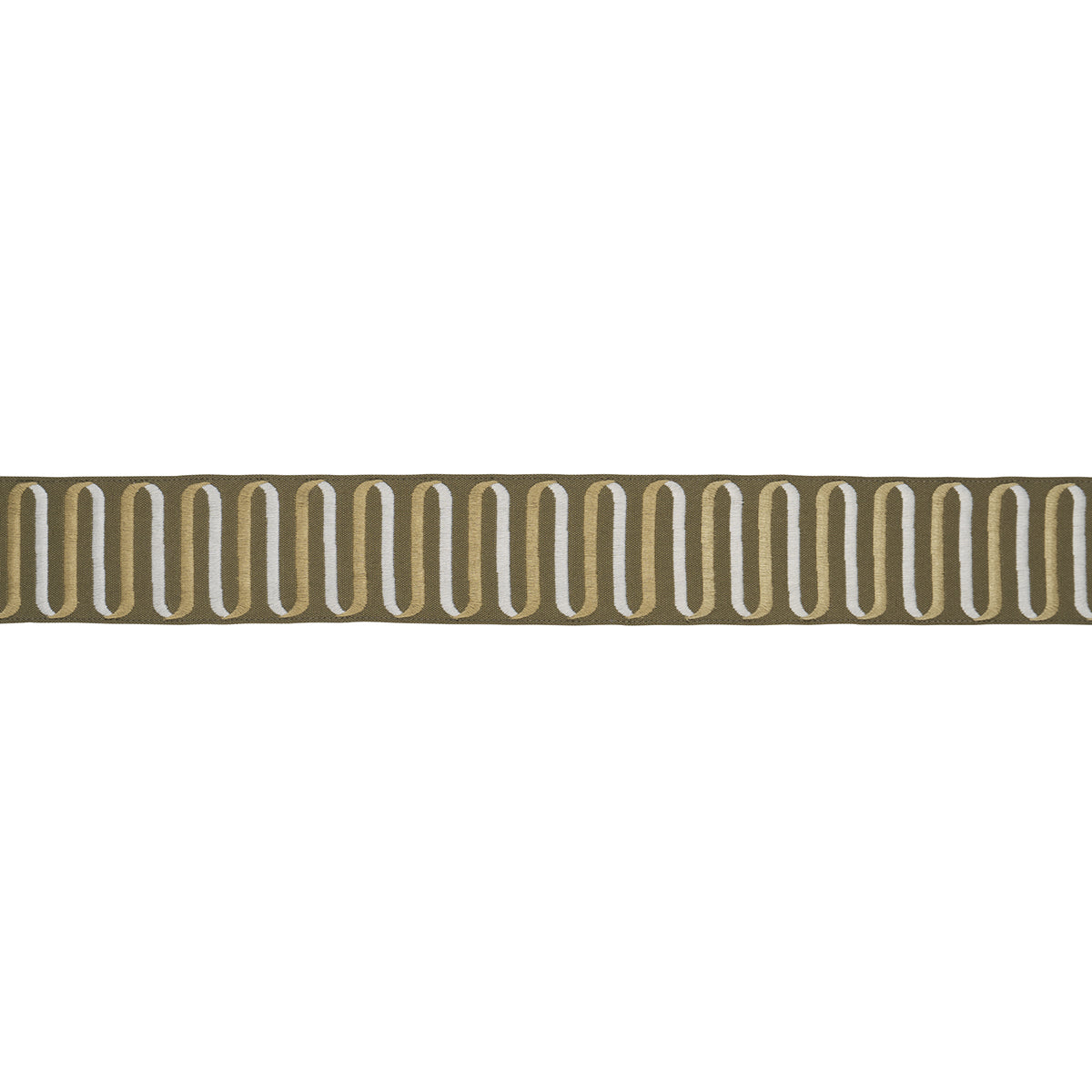 Purchase 86340 | Ribbon Tape, Olive - Schumacher Trim