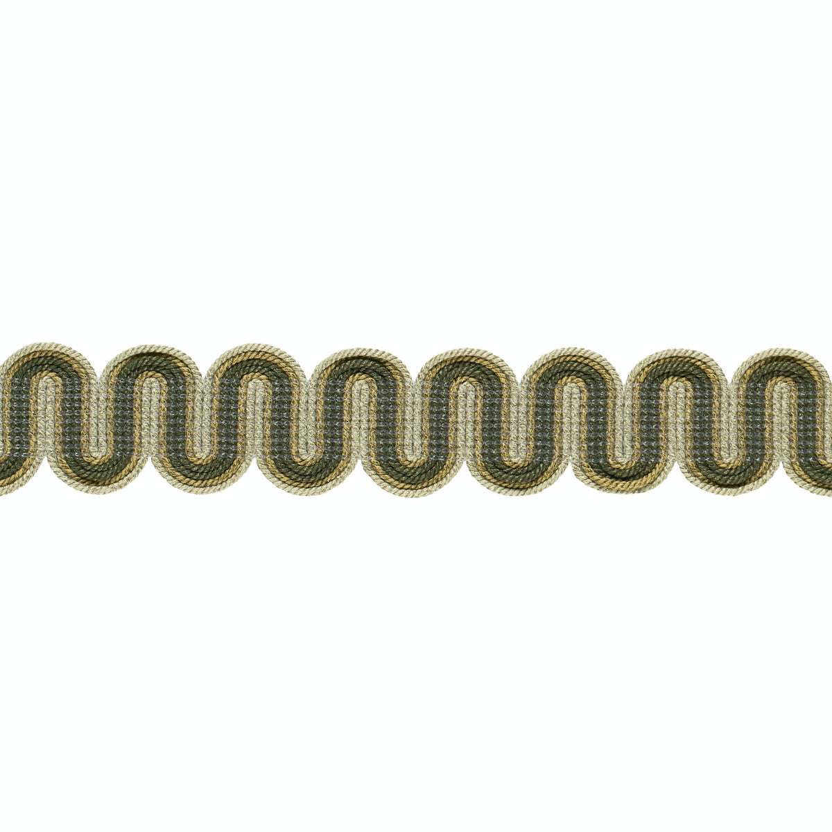 Purchase 86363 | Winding River Tape, Green - Schumacher Trim