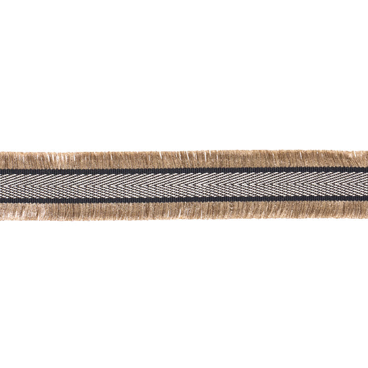 Purchase 86373 | Felicity Fringe Trim, Black - Schumacher Trim