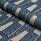 Purchase 86420 | Gaetan Performance, Indigo - Schumacher Fabric
