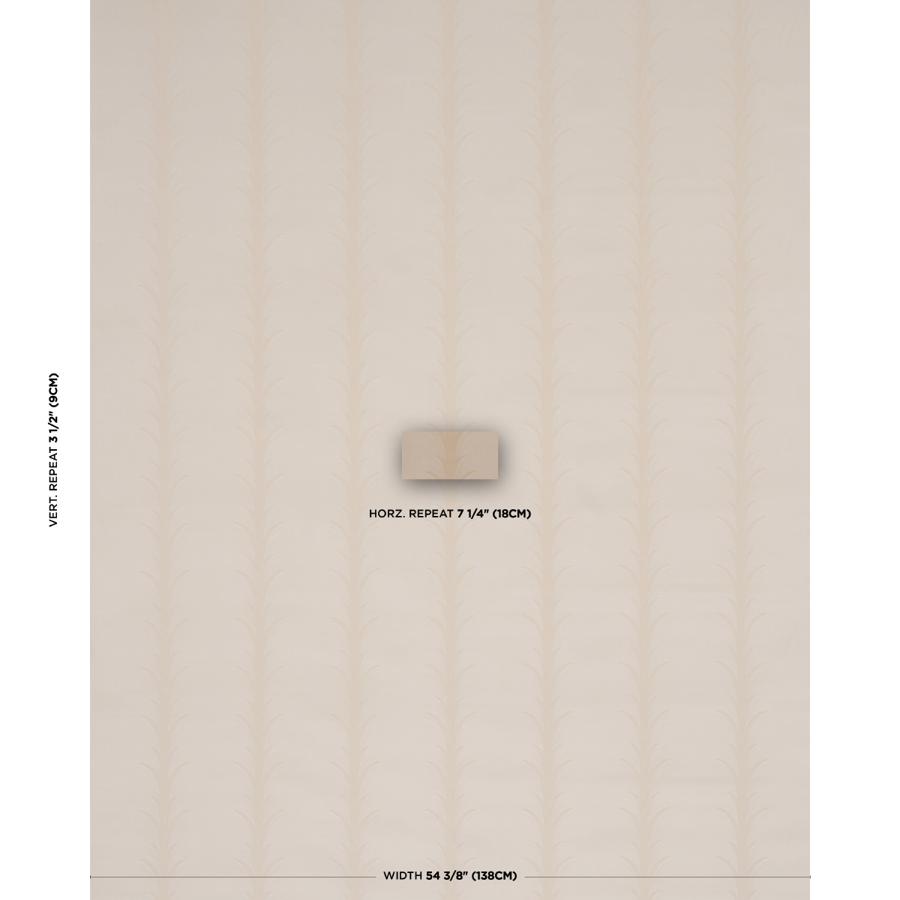 Purchase 86450 | Acanthus Stripe Velvet, Mistral Sand - Schumacher Fabric