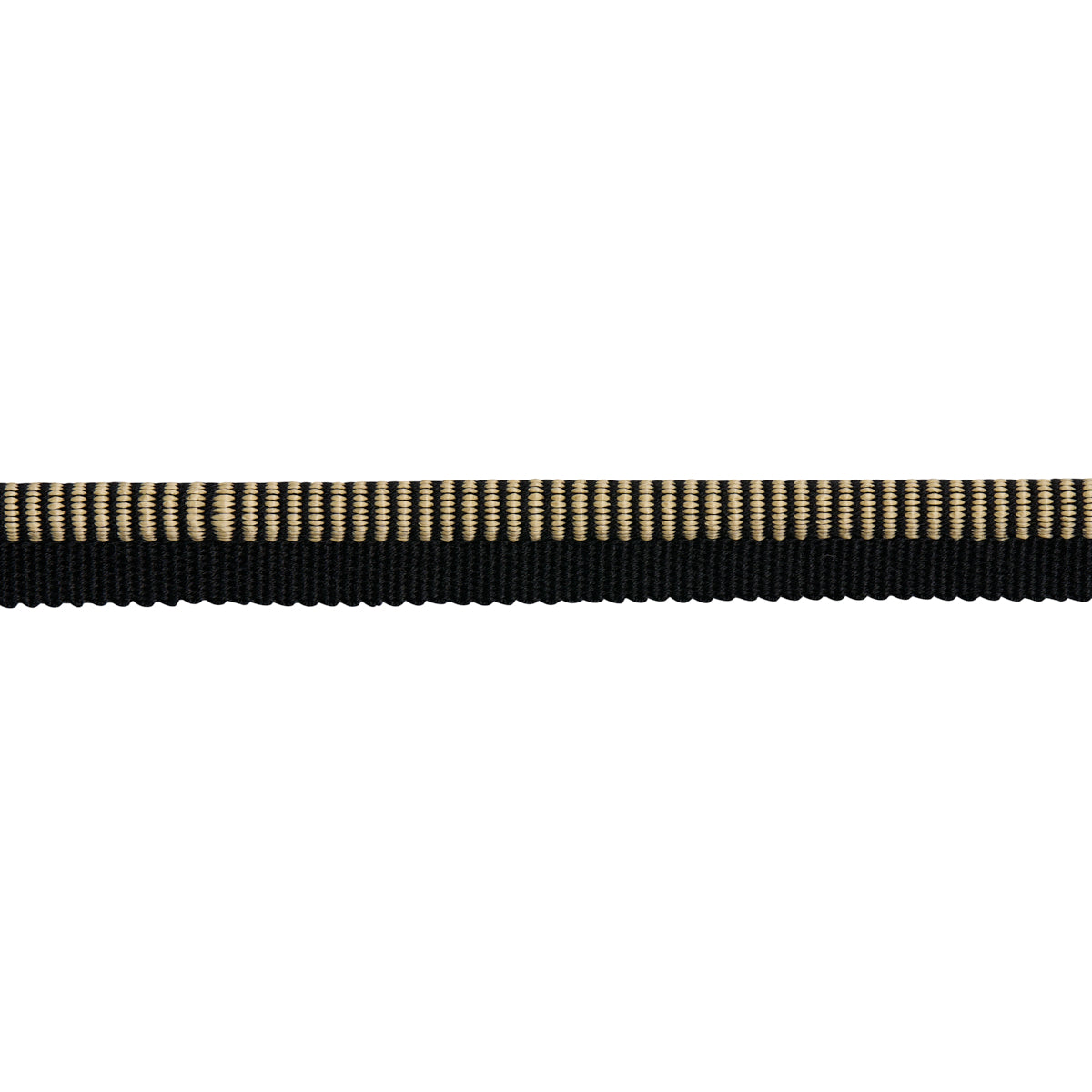 Purchase 86520 | Seville Ribbed Cord, Black - Schumacher Trim