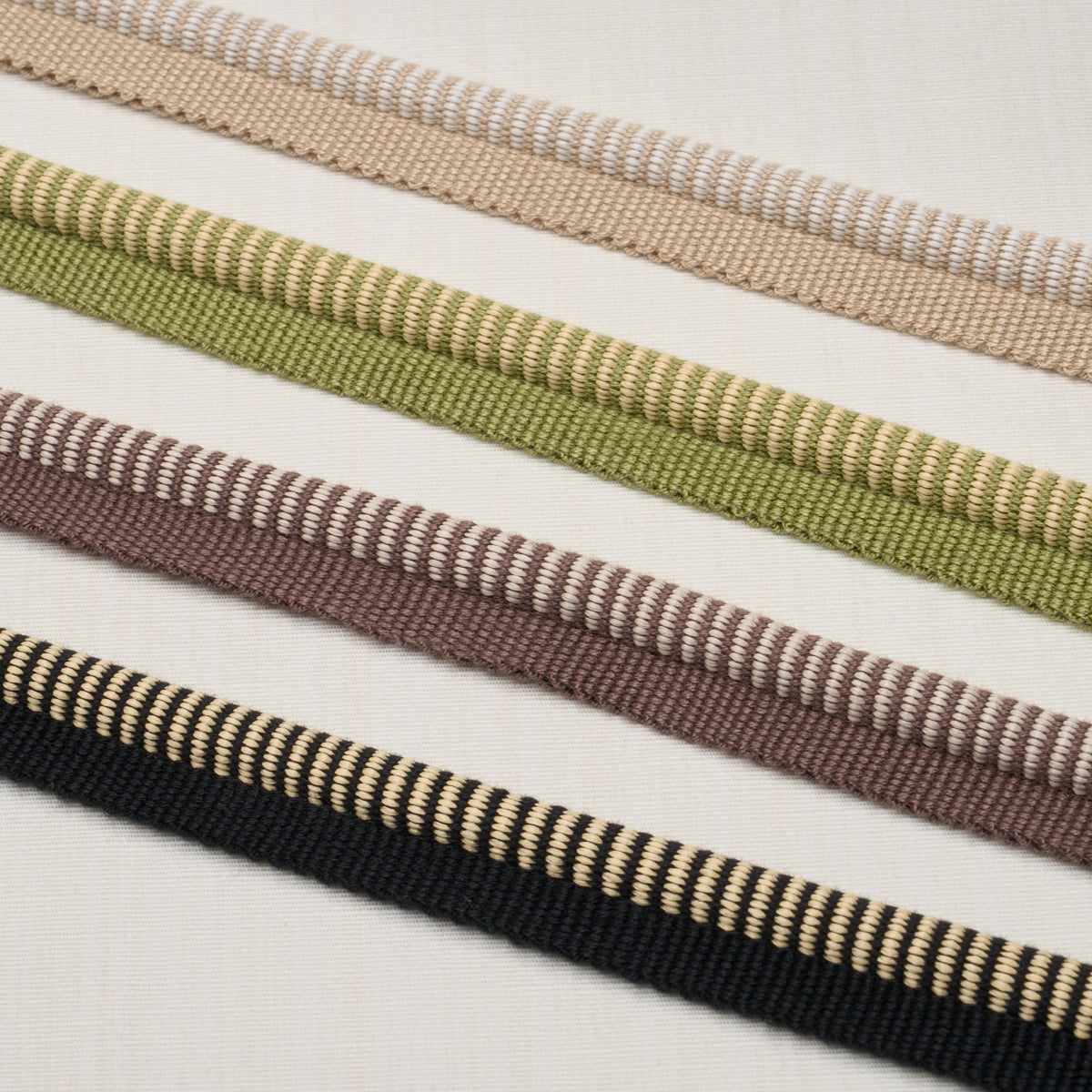 Purchase 86522 | Seville Ribbed Cord, Brown - Schumacher Trim