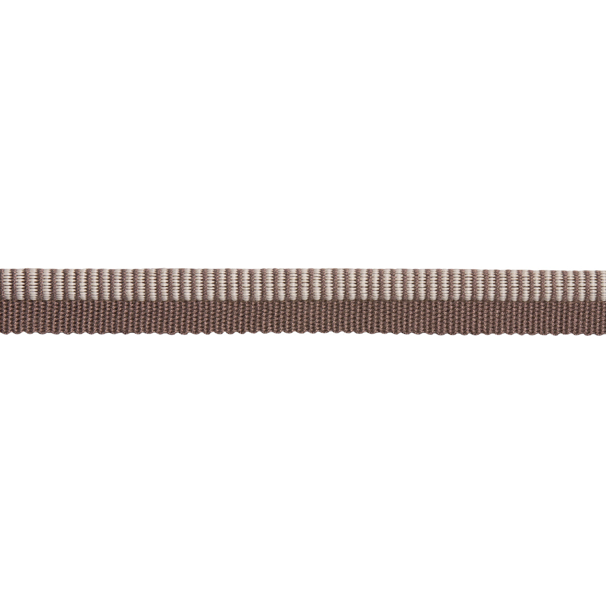 Purchase 86522 | Seville Ribbed Cord, Brown - Schumacher Trim