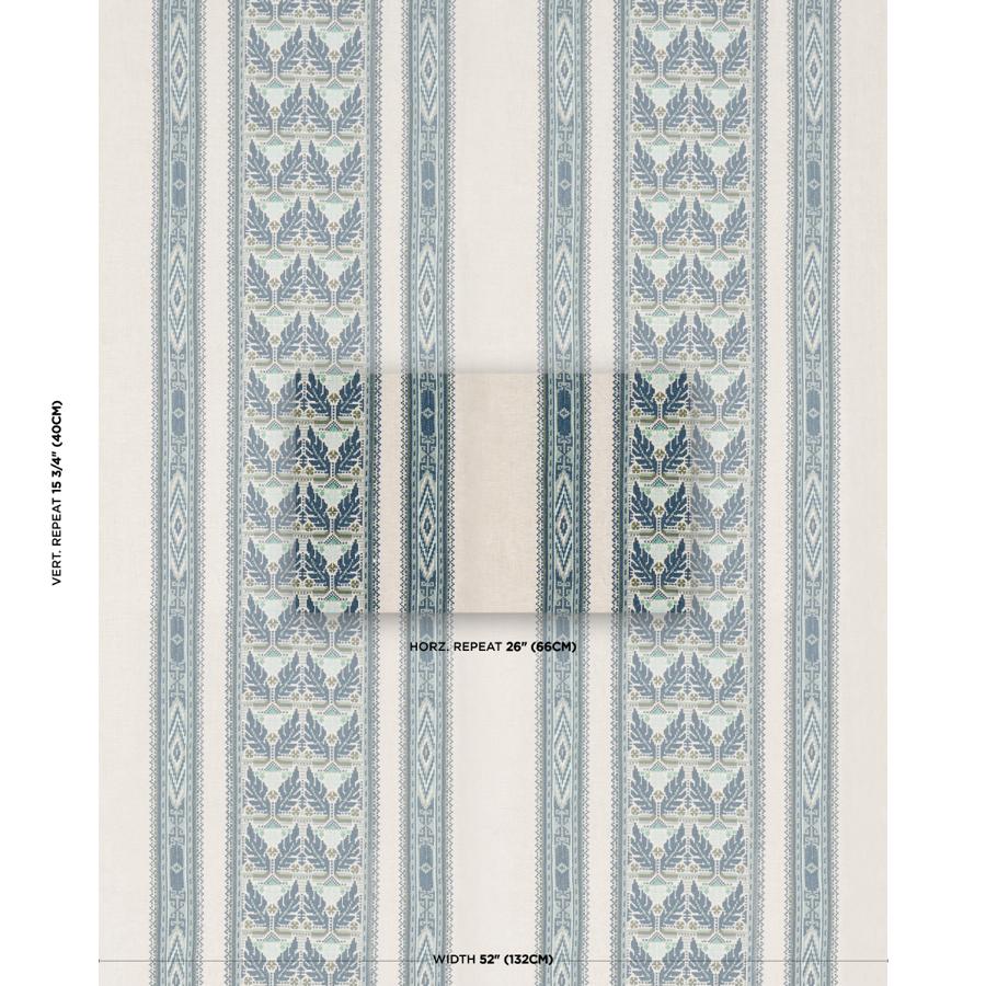 Purchase 86550 | Ayla Embroidery, Ocean - Schumacher Fabric